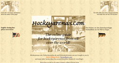 Desktop Screenshot of hockeyarenas.com